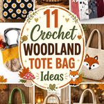 Crochet Woodland Tote Bag Ideas