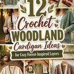 Crochet Woodland Cardigan Ideas for Cozy Forest Inspired Layers