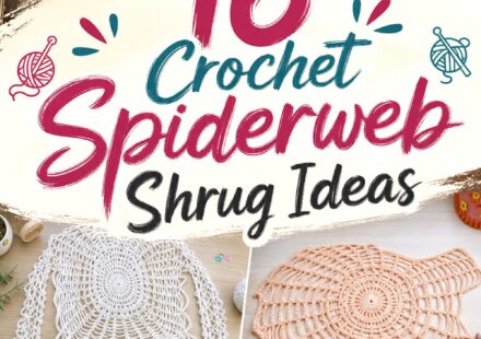 Crochet Spiderweb Shrug Ideas