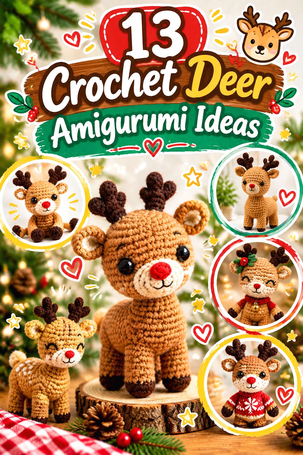 Crochet Deer Amigurumi Ideas