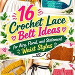 Crochet Lace Belt Ideas for Airy, Floral, and Statement Waist Styles