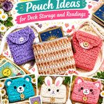 Crochet Tarot Card Pouch Ideas for Deck Storage and Readings