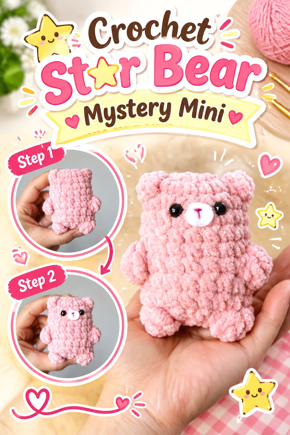 Crochet Star Bear Mystery Mini